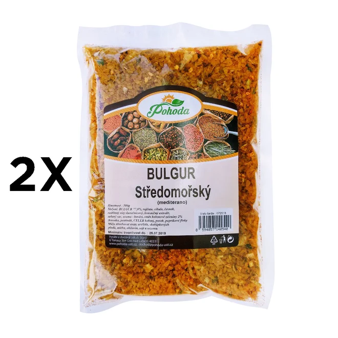 2 x 500 g Bulgur (stredomorský)