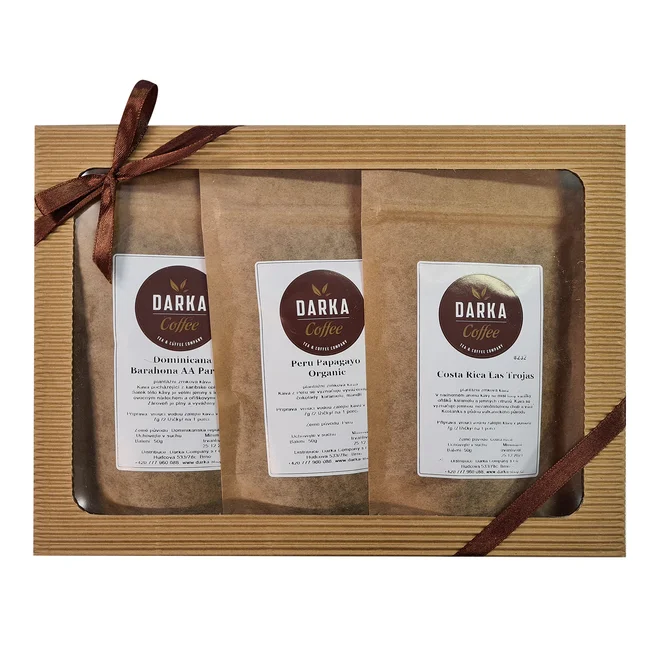 5 x 50 g Kávové degustačné menu "Americana"