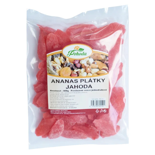 Ananas jahoda, 400 g