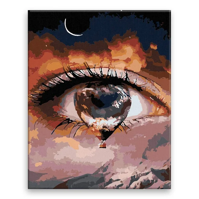 Obraz maľovaný podľa čísel (40 x 50 cm)