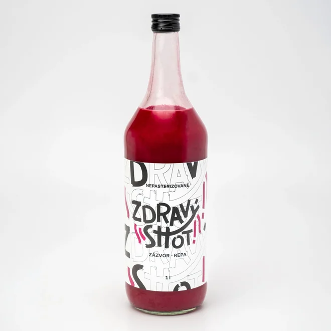 Zázvorový nápoj Ginger Shot "Cvikla + Citrón"