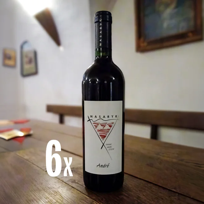 6 x 0,75 l André 2024
