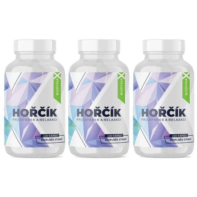 3x Hořčík – Pro spánek a relaxaci, 3x 100 tob.
