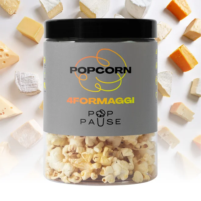 Popcorn 4 druhy sýru
