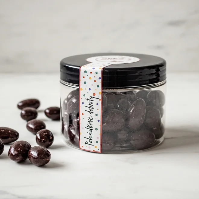 Mandle v hořké čokoládě, 300 g
