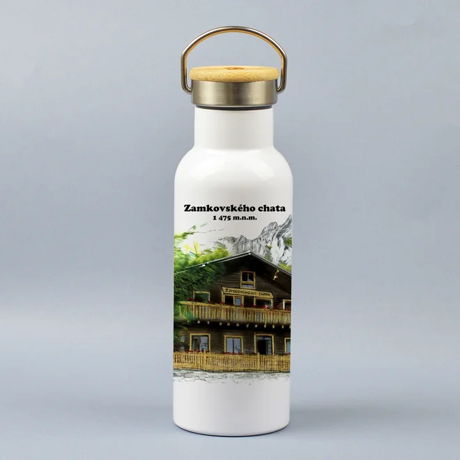 500 ml Turistická termofľaša "Zamkovského chata"