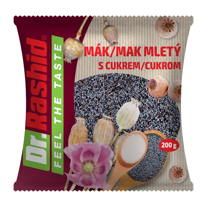 200 g Mak mletý 70%