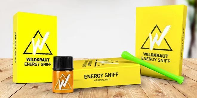 Přírodní šňupací energy booster Wildkraut