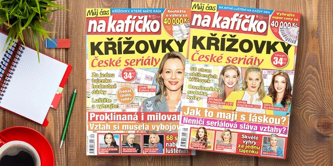 Předplatné časopisu Křížovky – Můj čas na kafíčko
