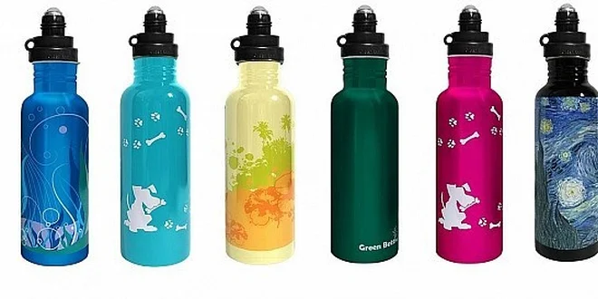 Doggie Green Bottle - Fľaše pre psy