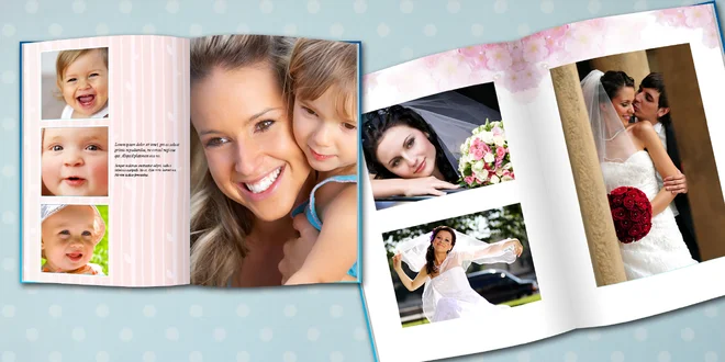 Šitá fotokniha A4 od 40 stran s pevnou vazbou