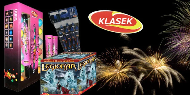 Pouhých 599 Kč za pyrotechniku dle Vašeho výběru v hodnotě 1000 Kč!