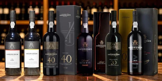 Až 40 let stará portská vína i vč. dárkové krabičky