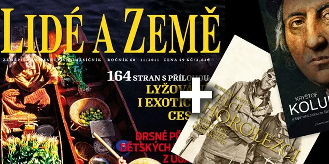 Roční předplatné Lidé a Země a kniha dle výběru!