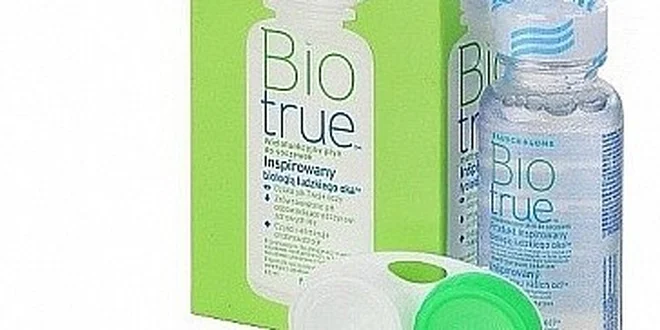 Cestovní sada - dva roztoky Biotrue a pouzdro na kontaktní čočky