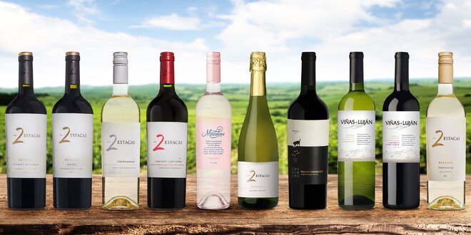 Sety vín z Argentiny: 2–4 lahve k letní pohodě