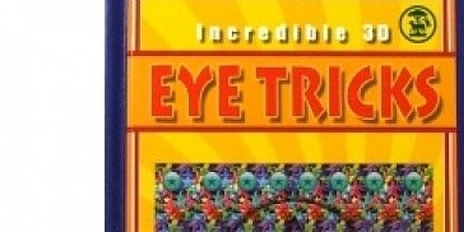 Magická kniha Eye tricks 3D