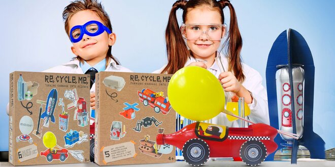 Re-cycle-me: Recyklujte a tvořte s dětmi hračky