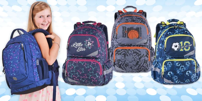 Na cesty do školy: batohy pro studenty i školáky