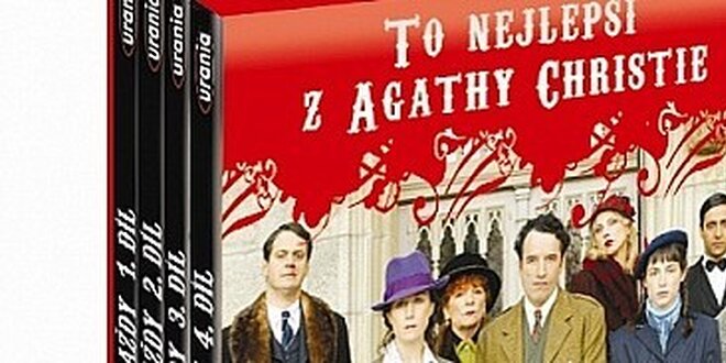 Malé rodinné vraždy 4 DVD + To nejlepší z Agathy Christie 4 DVD za 239Kč