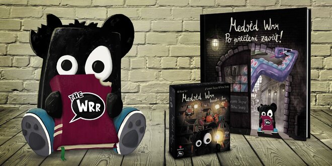 Medvěd Wrr: ilustrovaná kniha i karetní hra