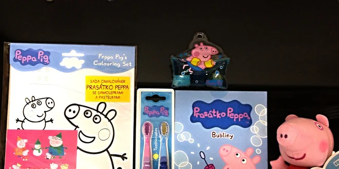 Prasátko Peppa - Koupelový set za 297Kč!