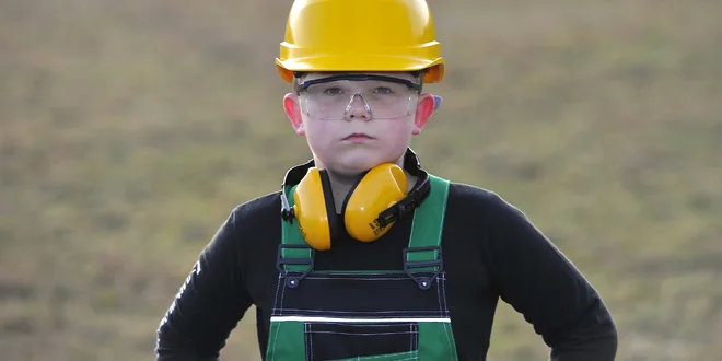 Dětské montérky s laclem: 4 různé typy