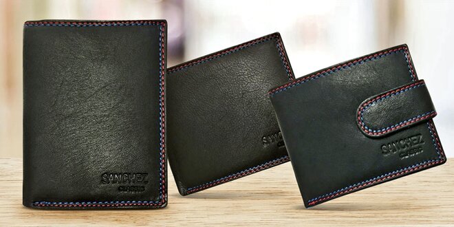 Kvalitní kožené peněženky s dárkovou krabičkou