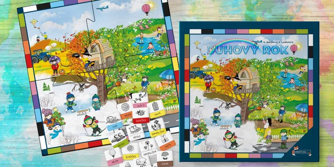 Didaktická hra: poznej barvy i roční období