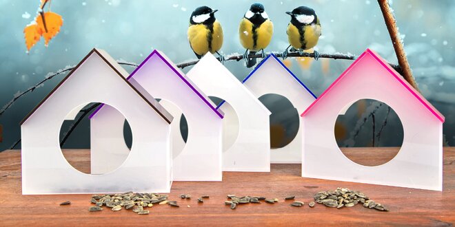 Designová krmítka pro ptáky: radost za vašimi okny