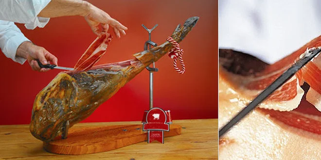 Delikátní španělská šunka Jamón Iberico - 4 kg