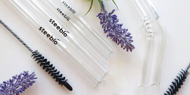 Česká eko brčka Steeblo: vyměňte i vy plast za sklo