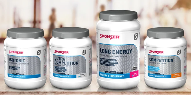 Sponser drinky: proteinový, isotonický i na závody