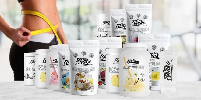 Proteiny, kreatin, chia a další fitness produkty