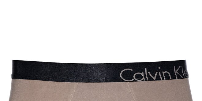 Pánské světle hnědé slipy Calvin Klein.