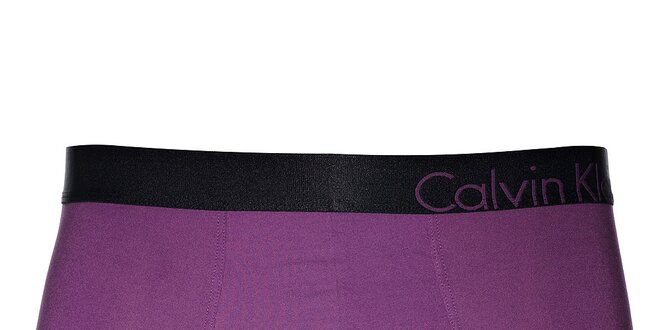 Pánské boxerky Calvin Klein ve fialové barvě