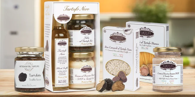 Lanýžové speciality: olej, pasta i celý lanýž