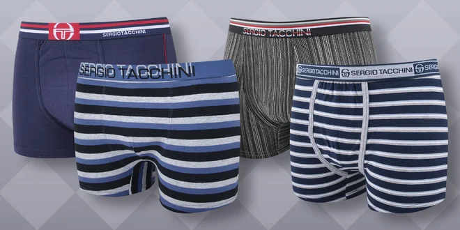 Boxerky italské značky Sergio Tacchini: 34 variant