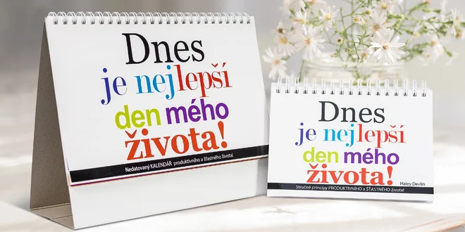 Dnes je nejlepší den mého života: kniha i kalendář