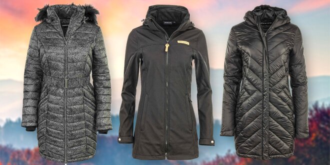 Dámské zimní kabáty Alpine Pro ve 3 variantách