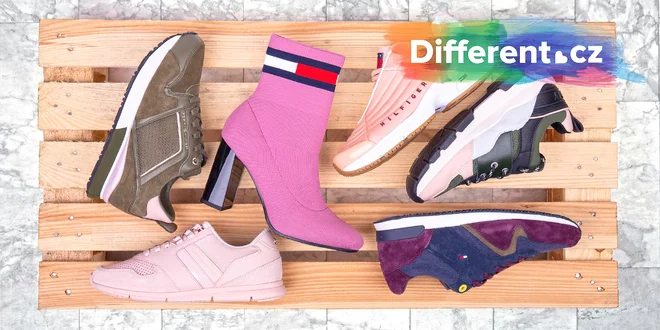 20% sleva na všechno z módního e-shopu Different