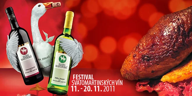 Sedm žetonů na Festival Svatomartinských vín + sklenička