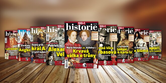 Časopis 100+1 historie, kompletní ročník 2019
