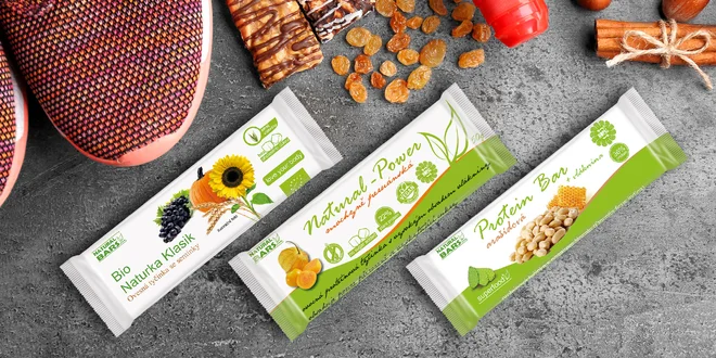 Proteinové tyčinky bez cukru a chemie Natural Bars