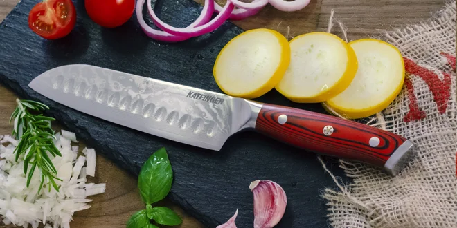 Špičkové nože Katfinger ze 67vrstvé damaškové oceli