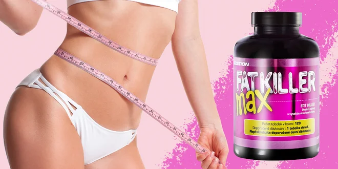 Fat Killer Max: spalovač tuku pro ženy, 120 tablet