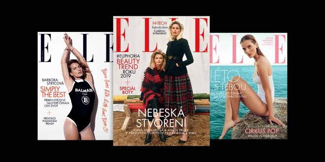 Čtvrtletní předplatné módního časopisu Elle