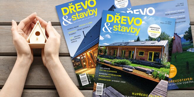 Roční předplatné magazínu Dřevo&Stavby