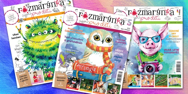 Předplatné časopisu Rozmarýnka pro tvořivé děti