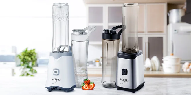 Výkonný smoothie mixér Vigan se dvěma lahvemi